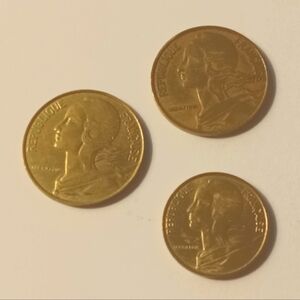 France Centimes Coin Set